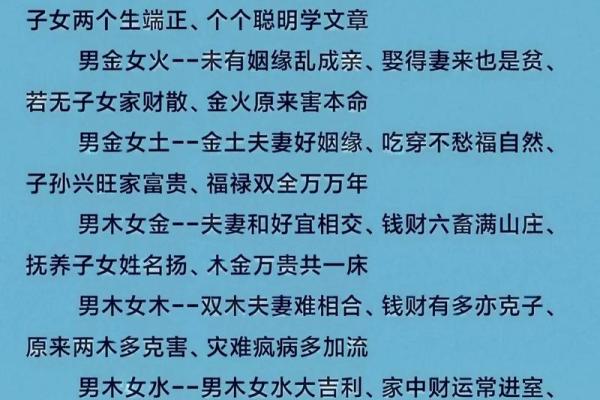 木命与五行相生相克：哪些命最适合木命？