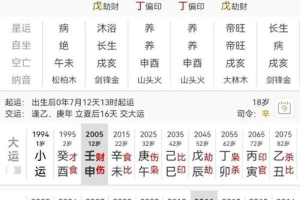 流年命盘解析：揭示男命运势的神秘之旅