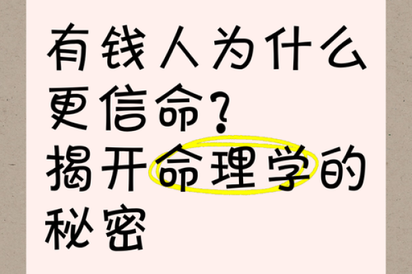 揭开男人主财命的神秘面纱：从命理看财富的秘密