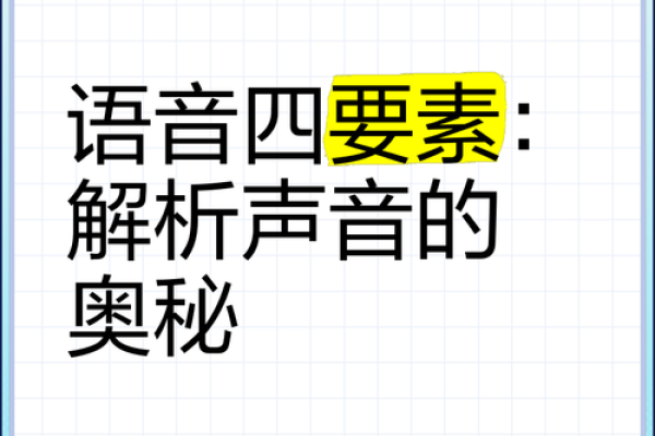 揭开命名的奥秘：声音与名字的深刻联系